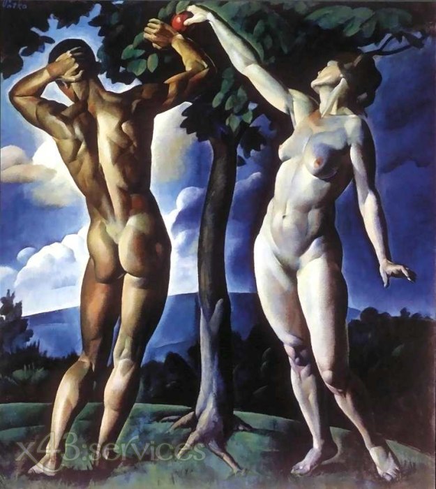 Karoly Patko - Adam und Eva